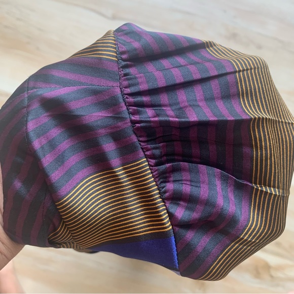 LOFT bubble Sleeve Striped blouse multicolor size XS - Picture 12 of 14